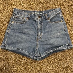 High waisted mom short